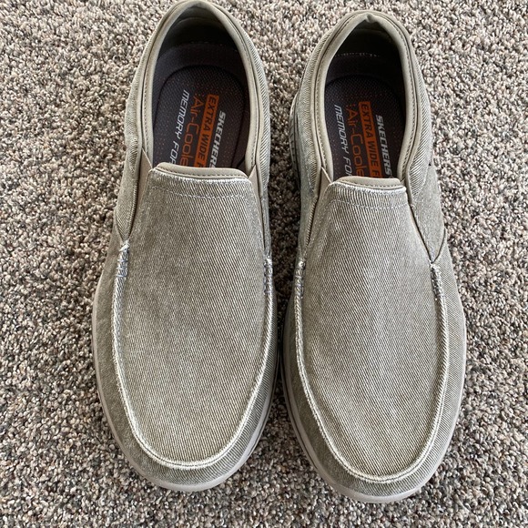 Skechers Other - RelaxedFit with Air-cool Memory Foam from Skechers Loafers - Grey - Size 13